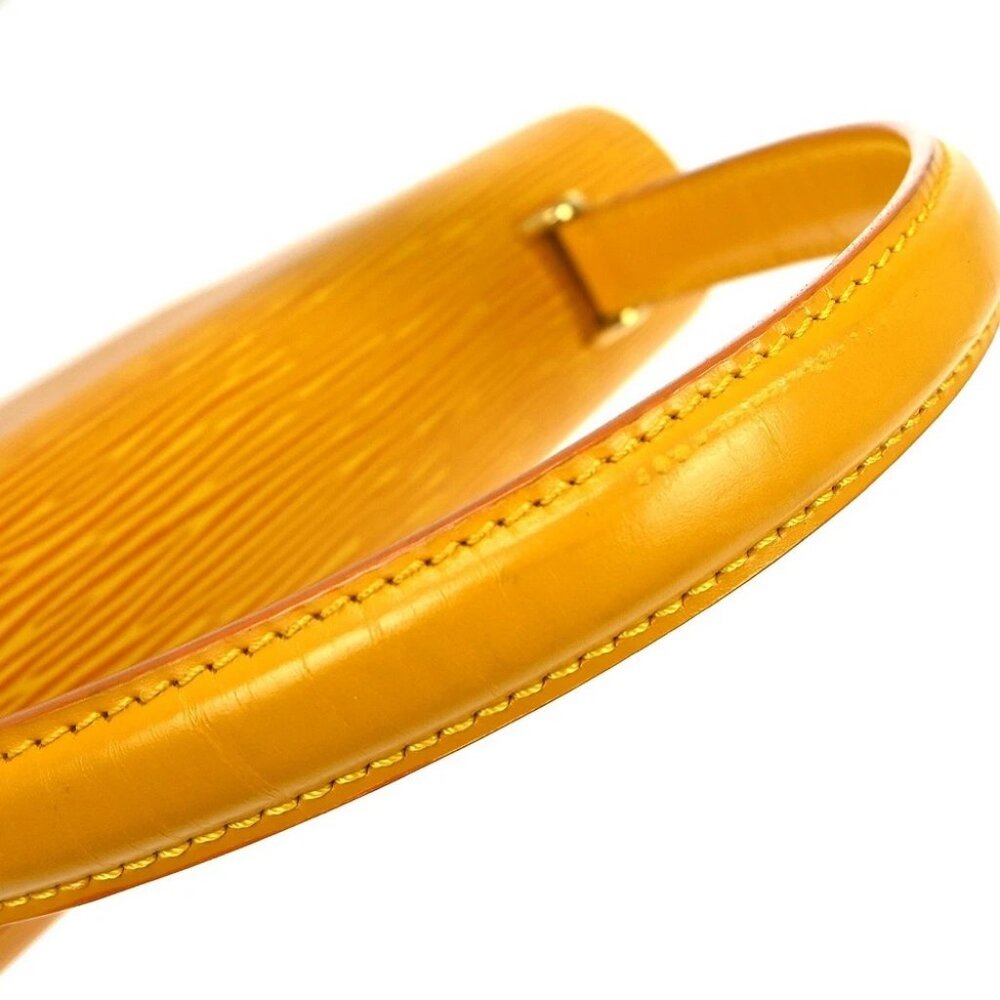 BUYIT LOUIS VUITTON YELLOW EPI MALESHERBES HANDBAG M52379 MI0957 NQ04217 - Picture 7 of 11